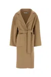 Aftercoat Camel Wool Blend Jacket In Camel