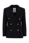Aftercoat Wool Blazer With Cupro Lining In Blue