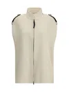 Aftercoat Zipped Cape In White