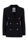 Aftercoat Wool Blazer With Cupro Lining In Black