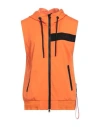 Afterlabel Man Jacket Orange Size L Viscose, Polyamide, Elastane