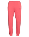 Afterlabel Man Pants Coral Size L Cotton In Red