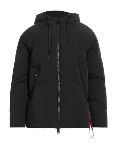 Afterlabel Man Puffer Black Size Xs Polyamide, Elastane