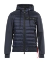 Afterlabel Man Puffer Midnight Blue Size M Cotton, Polyamide