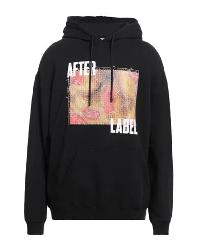 Afterlabel Man Sweatshirt Black Size L Cotton