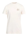 Afterlabel Man T-shirt Cream Size Xxl Cotton In White