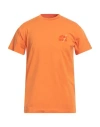 Afterlabel Man T-shirt Orange Size M Cotton