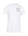 Afterlabel Man T-shirt White Size Xl Cotton In White