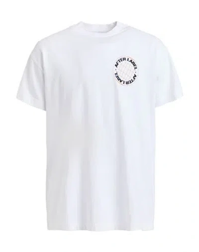 Afterlabel Man T-shirt White Size Xxl Cotton