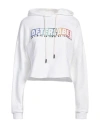 Afterlabel Woman Sweatshirt White Size S Cotton In White