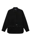 Aftermaths Corduroy Pocket Shirt In Black