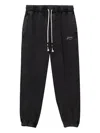 Aftermaths Drawstring Track Pants In Black