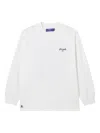 Aftermaths Embroidered Sweatshirt In White