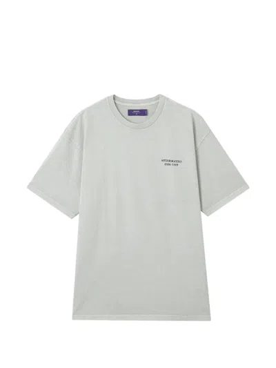 Aftermaths Graphic-print T-shirt In Grey