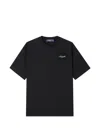 Aftermaths Logo-print T-shirt In Blue