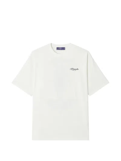 Aftermaths Logo-print T-shirt In White