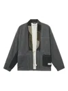 Aftermaths Patchwork Panelled Jacket In Multi