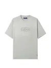Aftermaths Rope-logo T-shirt In Gray