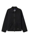Aftermaths Zip-up Shirt Jacket In Black