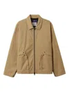 Aftermaths Zip-up Shirt Jacket In Brown