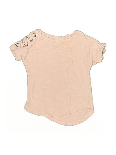 Pre-owned Afton Street Babies' Short Sleeve T-shirt In Brown