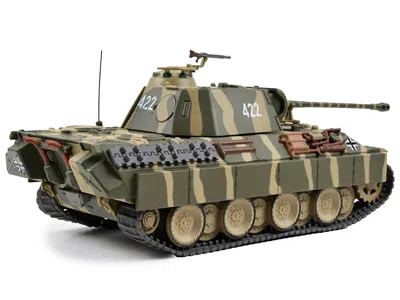Afv's Of Wwii German Sd. Kfz. 171 Pzkpfw V Panther Ausf. A Medium Tank With Side Armor Panels #422 "18.panzer Divi In Green