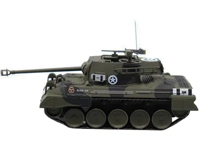 Afv's Of Wwii M18 Hellcat Tank Destroyer "black Cat" "u. S.a. 805th Tank Destroyer Battalion Italy 1944" 1/43 Diec In Green