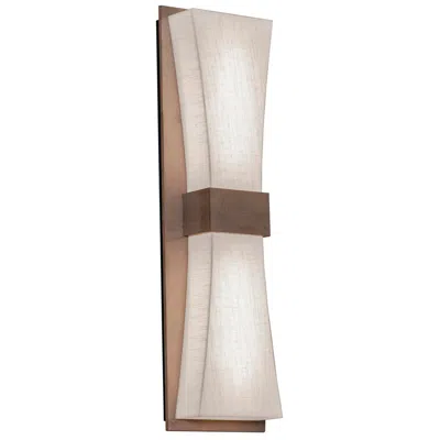 Afx Aberdeen 19" High Weathered Gray Led Wall Sconce