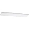 Afx Addison 48" Wide White Rectangular Led Ceiling Light