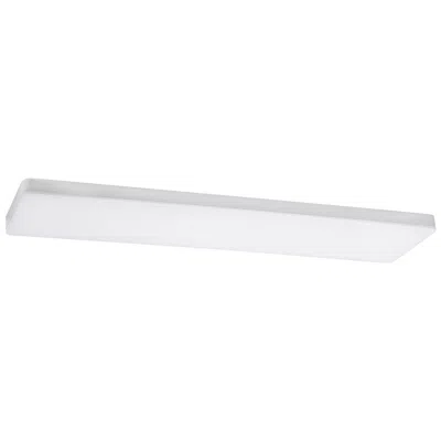 Afx Addison 48" Wide White Rectangular Led Ceiling Light