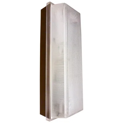 Afx Alamitos 13 1/4" High Bronze Led Outdoor Security Wall Light