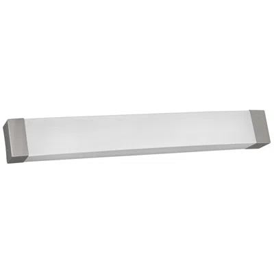 Afx Algiers 49" Wide Satin Nickel Led Vanity Light