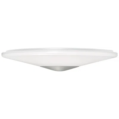 Afx Alpine 17" Wide Satin Nickel Led Flush Mount