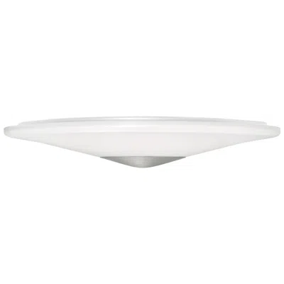 Afx Alpine 21" Wide Satin Nickel Led Flush Mount