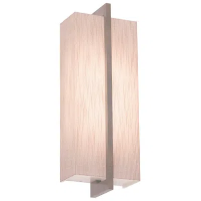 Afx Apex 13.5" Weathered Grey Led Wall Sconce