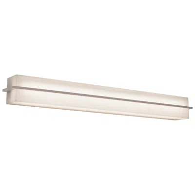 Afx Apex 27" Led Vanity - Weathered Grey - Linen White