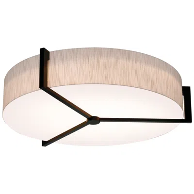 Afx Apex 33 1/4" Wide Espresso Drum Ceiling Light