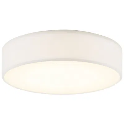 Afx Ashland 12" Wide White Led Flush Mount