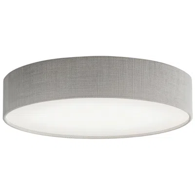 Afx Ashland 16" Wide Grey Led Flush Mount