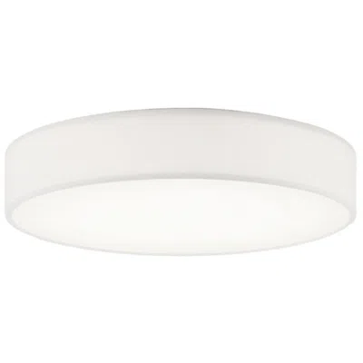 Afx Ashland 16" Wide White Led Flush Mount