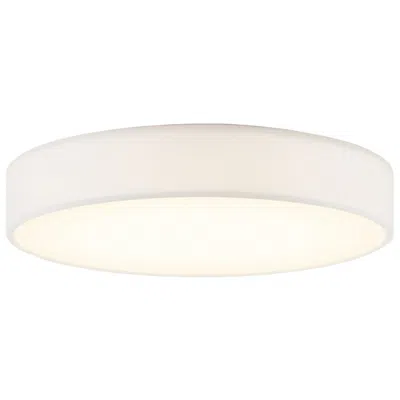 Afx Ashland 19" Wide White Led Flush Mount