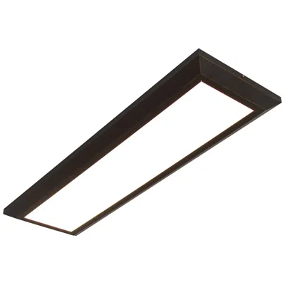 Afx Atlas 50 1/2" Wide Oil-rubbed Bronze Led Ceiling Light