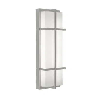 Afx August Aluminum Led Wall Light In Painted Nickel