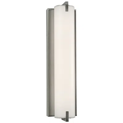 Afx Axel 16" Wide Satin Nickel Finish Modern Led Wall Light