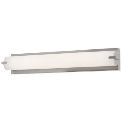 Afx Axel 24.75" Wide Satin Nickel Finish Bath Vanity Led Light