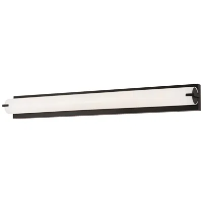 Afx Axel 36.75" Wide Black Finish Bath Vanity Led Light