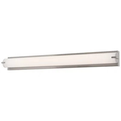 Afx Axel 36.75" Wide Satin Nickel Finish Bath Vanity Led Light