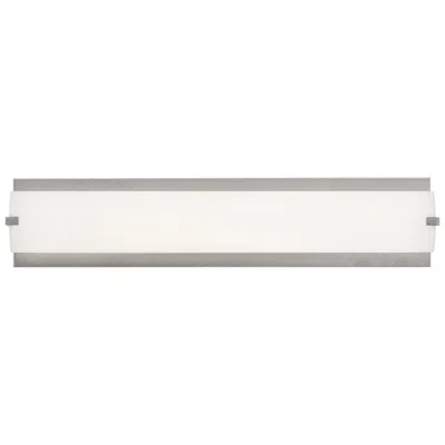 Afx Axel 48" Wide Satin Nickel Led Vanity Bath Light