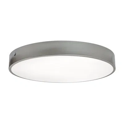 Afx Bailey 19'' Led Flush Mount In Satin Nickel