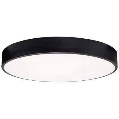 Afx Bailey 19" Wide Black Led Flush Mount